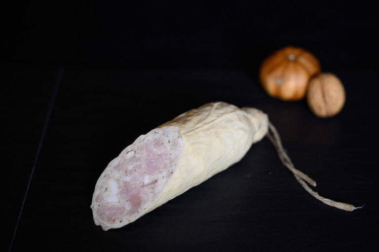 saucisson à l'ail artisanal